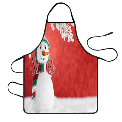 

Toponeto Christmas Decoration Waterproof Apron Kitchen Aprons Dinner Party Apron