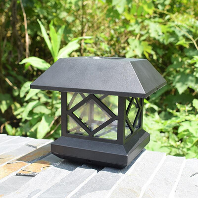 

Cross-border dedicated solar column headlights wall lamp outdoor fence pillar lamp fence lamp rainproof home garden lamp