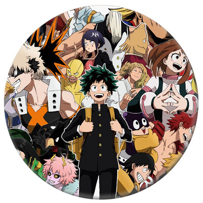 

My Hero Academia Animation Around Cartoon Badge Collectible Badge Brooch Bag Novelty Anime Cartoon Accessories Anime Fans Gift