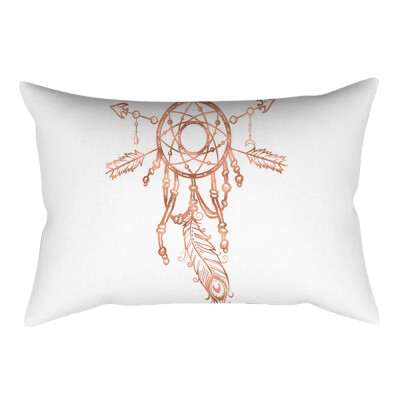 

〖Follure〗Rose Gold Pink Cushion Cover Square Pillowcase Home Decoration30cm 50cm
