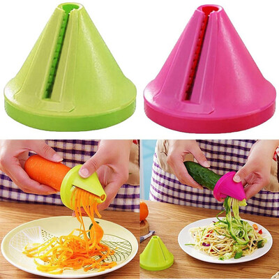 

Toponeto Kitchen Multi-Function Cutter Creative Spiral Wire Cutter Rotary Cutter Cut Vege