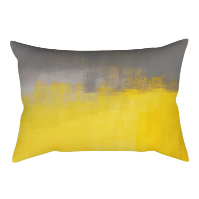 

〖Follure〗Pineapple Leaf Yellow Pillow Case Sofa Car Waist Throw Cushion Cover Home Decor