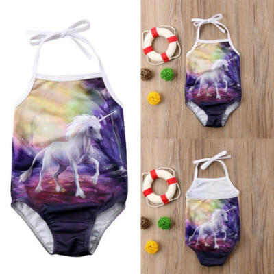 

Kids Baby Girls Unicorn Sleeveless Romper Jumpsuit Bodysuit Clothes Outfits