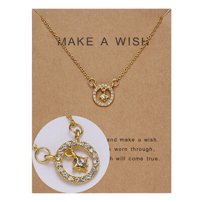 

Fashion Jewelry Cute Cat Cat Footprint Animal Necklace Pendant For Women Girl Horse Whale Pendant Clavicle Short Chain Necklace
