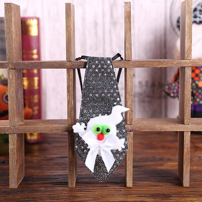

〖Follure〗1Pcs Halloween Party Props Pumpkin Tie Witch Ghost Glow Tie Decor Toys Gift