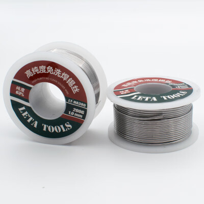 

LETA Soldering iron solder wire 200g with rosin cored wire containing 63 wire diameter 10mm lead low purity high purity no-clean LT-HA380