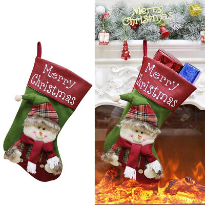 

Christmas New Style Creative Christmas Socks Gift Bag Christmas Tree Pendant Christmas Decoration For Christmas Party Decorating