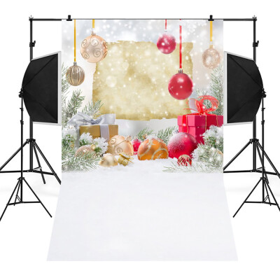 

Gobestart Christmas Backdrops Snow Vinyl 3x5FT Background Photography Studio