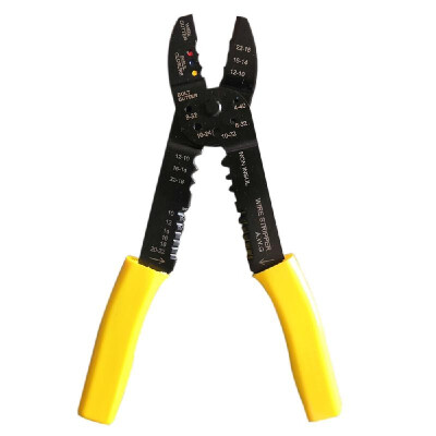 

YF-027 Crimper Plier Set Terminal CrimpingCuttingStripping 10-22AWG Pliers Electrician Tools Set