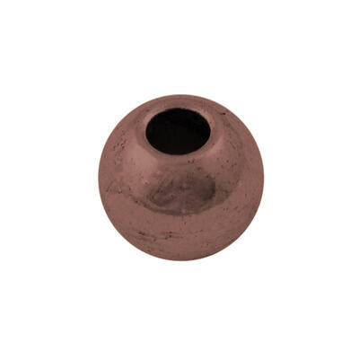 

Large Hole Beads Tibetan Style European Beads Lead Free Cadmium Free&Nickel Free Rondelle Red Copper 12mm long