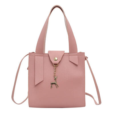 

Deer Women Leather Small Messenger Handbags Casual Pure Shoulder Bags