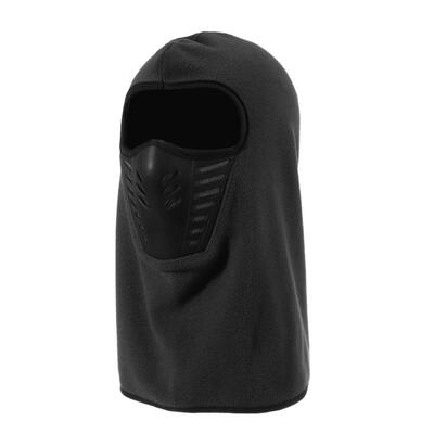 

Fashion Women Men Solid Color Fleece Full Face Mask Outdoor Sports Hats