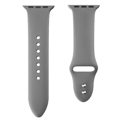 

Silicone Dual Rivet Buckles Wristbands Watch Strap for Apple Watch 38mm