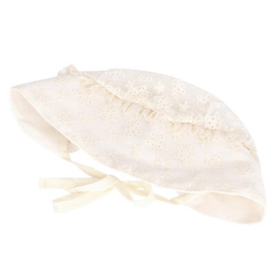 

Greensen Newborn Baby Soft Cotton Hat Cap Solid Color Hollow Bonnet Sun Hat