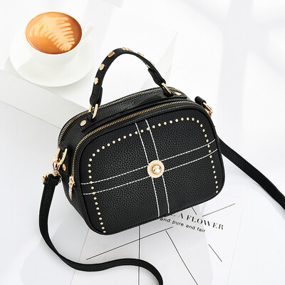 

Summer fashion ladys net red bag with one shoulder&one shoulder inclined bag