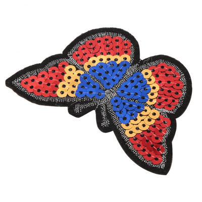 

Greensen 6pcs DIY Cloth Embroidered Sequins Patch Sewing Sticker Applique Craft Clothing Accessories