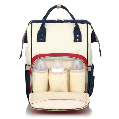 

Portable All in One Practical Baby Diaper Bag with Separate Pocket