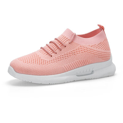 

FANCHENLAIKE ladies real flying woven breathable casual shoes 5858