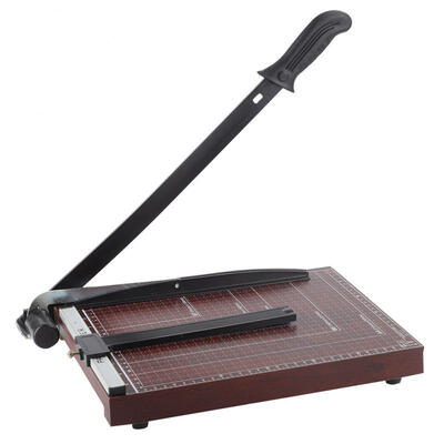 

Greensen Practical Wooden Base A4 Paper Cutter Steel Paper Trimmer Upgraded Version