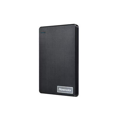 

Newsmy USB20 Mobile Hard Disk 25 Inch File Data Backup Storage Non- slip Wear-resistant Stable Mobile Hard Disk Black 320GB