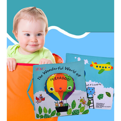 

YIWULACloth Book Baby gift Educational Learning Toy Baby Shower Funny Interactive