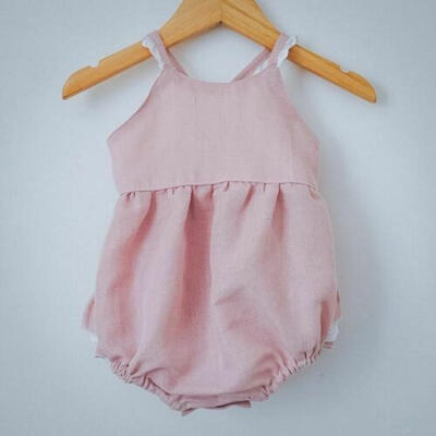 

UK Stock Cute Newborn Baby Girl Princess Ruffles Romper Summer Casual Outfits