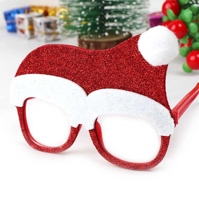 

CHRISTMAS GLASSES - Xmas Photo Booth PropsAlternative to Party Hats -Selfie Xyu