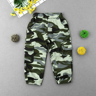 

SUNSIOM Cool Toddler Boys Army Camouflage Hip hop Long Pants Trousers Age 2-7 Years