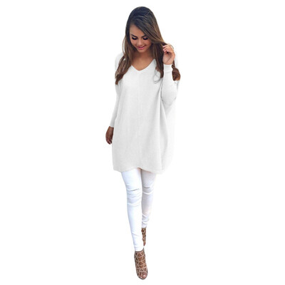 

Autumn New Casual Loose Top Sweater Bottoming Shirt O-neck Long-sleeved Slim Top