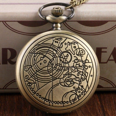 

Antique Retro Vintage Pocket Watch Necklace Pendant Chain Quartz Gift New