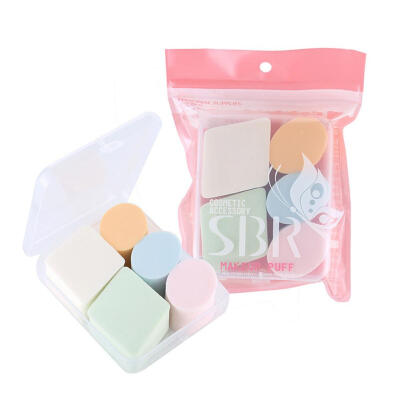 

5pcs Cosmetic Puff Wet Dry Cream Powder Blending Makeup Sponge Beauty Tools