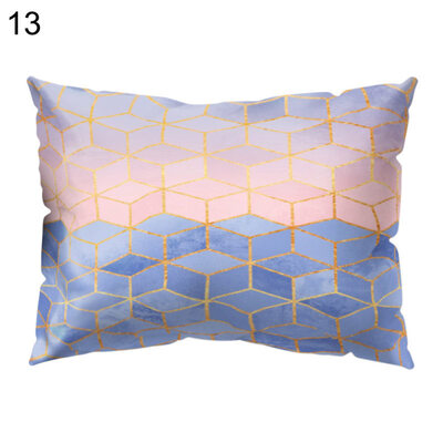 

Geometric Square Triangle Pillow Cover Cushion Case Home Car Sofa Hotel Decor