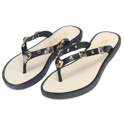 

Rose Womens Casual Wear Beach Slippers Comfortable Flip-Flops Non-Slip Sandals