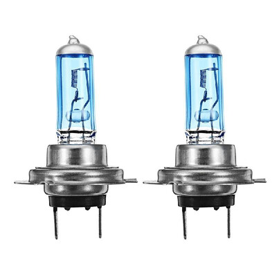 

2PCS 12V 100W 6000K White Halogen Lamp Car Auto Headlight