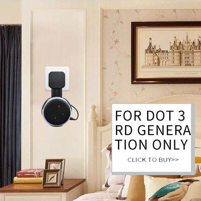 

〖Follure〗Wall Outlet Compact Mount Holder Speaker Hanger Stand Grip For Google Home Mini