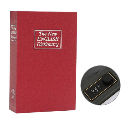 

Secret Box Dictionary Safe Box Book Money Hidden Security Lock Cash Coin Storage Key Locker For Kid Gift