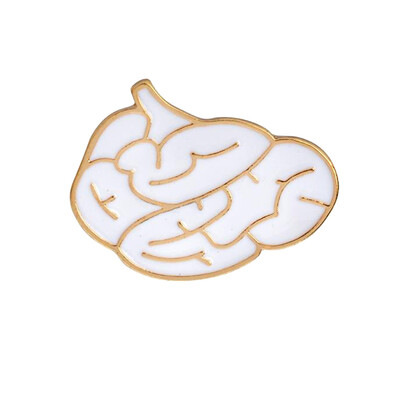 

Enamel White Rabbit Mask Figure Sign Cute Brooches Pins Badge Jewelry Women Gift