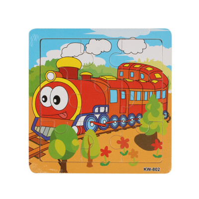 

Gotoamei Wooden Train Jigsaw Toys For Kids Education And Learning Puzzles Toys