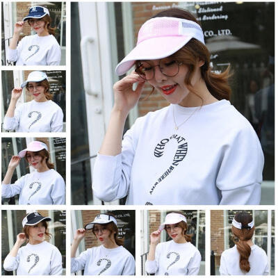 

Women Men Summer Outdoor Casual Visor Hat Sun Cap Golf Ball Sport Tennis Beach