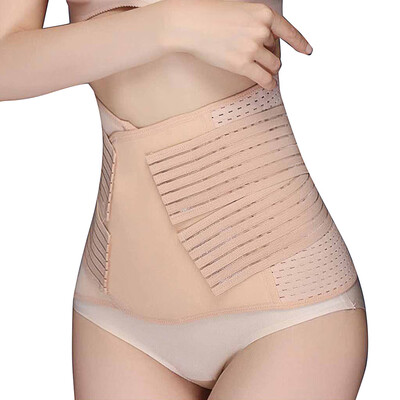 

Toponeto Women Hollow Breathable Abdominal Bands Body Shapes Abdominal Body Shaping Belts