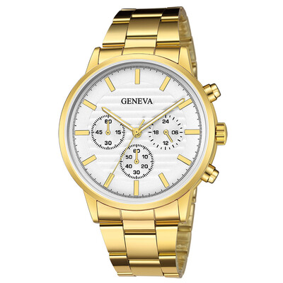 

Gobestart Mens Stainless Steel Quartz Analog Date Wrist Watch Sport Watches Gifts