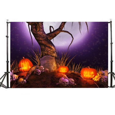 

Toponeto Halloween Backdrops 5x3FT Lantern Background Photography Studio Decoration