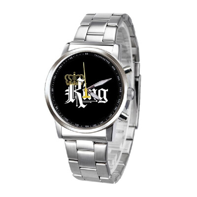 

KING QUEEN Quartz Movement Boys And Girls Watch Fashion Multi-functional Watches KING