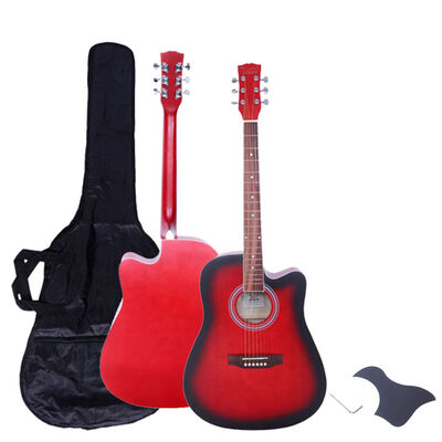 

Glarry New 41" Full Size Adult 6 Strings Cutaway Folk Acoustic Guitar