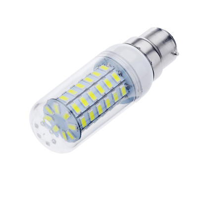 

Siaonvr B22 12W 56 LEDS 5730 Chip SMD Corn Light Bulb Lamp 220-240V Pure White