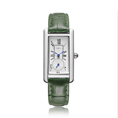 

REBIRTH quartz watch square small dial will move female watch male table universal neutral table