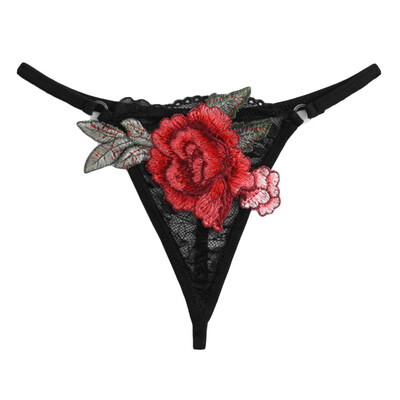 

Toponeto Women Lace Appliques Panties Briefs Underwear Lingerie Knickers Thongs G-String