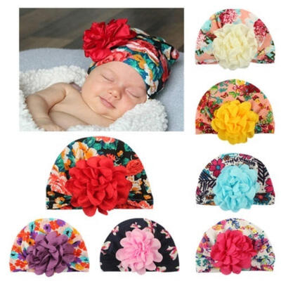 

Newborn Baby Toddler Kids Boy Girl Flower Cute Soft Beanie Hat Warm hat
