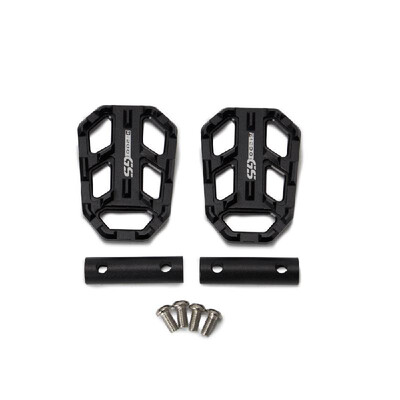 

Motorcycle Foot Pegs Front Billet Wide Pedals Rest Footpegs for BMW R1200GS G310 2013-2018