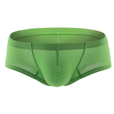 

Tailored Mens Sexy Underwear Transparent See Through Shorts Hot Lip Print Underpants